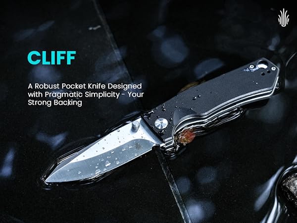 Amazon.com : Kizer Cliff EDC Folding Knife, 3.5' Satin