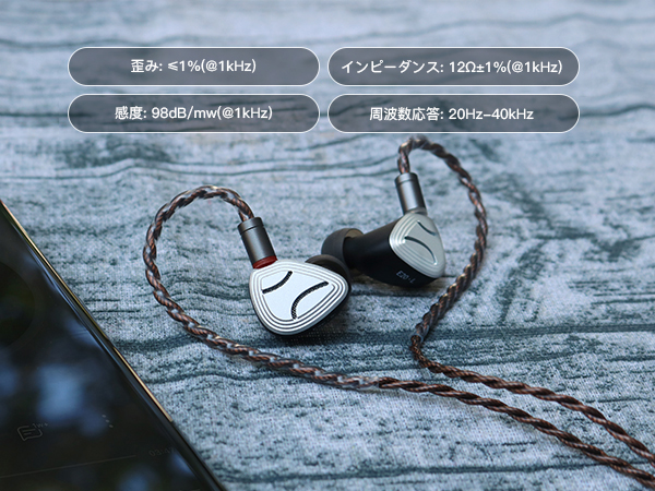 Amazon.co.jp: AOSHIDA E20 インイヤーモニター 10mm ベリリウム