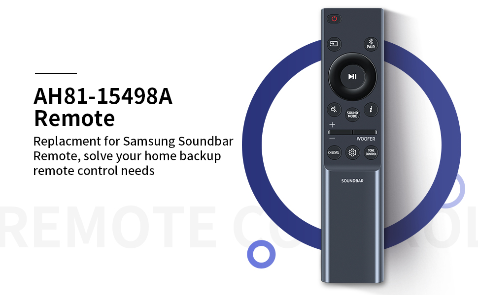 AH8115498A AH8115047A Replacement Soundbar Remote Control