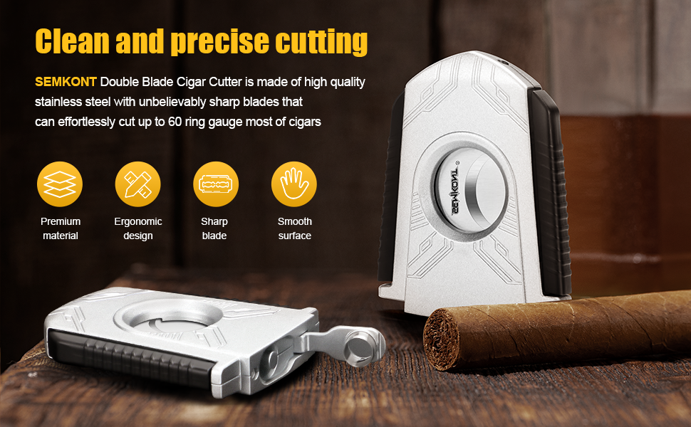Shield Shape Cigar Cutter