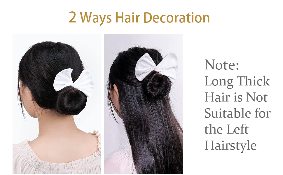 6pcs Deft Bun Hair Bands, Fashion Hair Bun Maker Twist Bun Shaper for