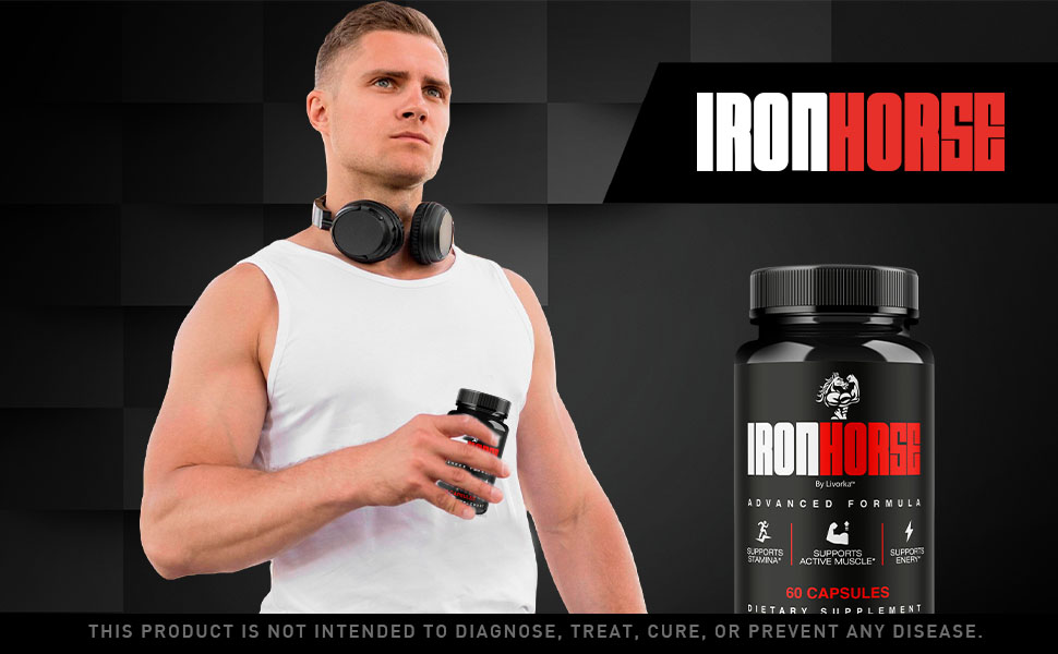 iron horse pills supplement ironhorse advanced natural formula premium capsules support