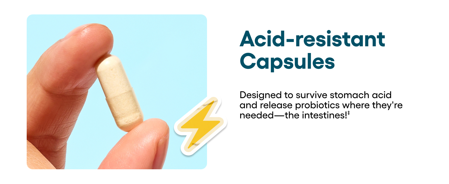 acid-resistant capsules