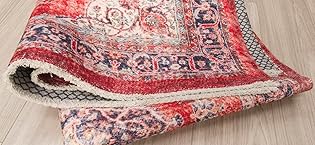 Classic Red Living Room Rug