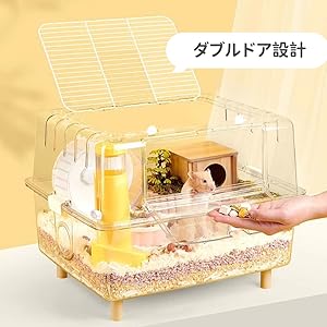 ハムスターケージ Amazon | BUCATSTATE ハムスター メタル製 100cm ケージ 飼育