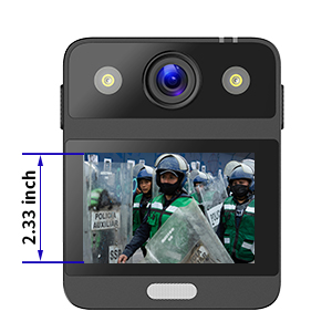 SJCAM A20 Body Camera กล้องติดตัว แบตเตอรี่ 2650mAh บันทึกต่อเนื่อง 7-10 ชั่วโมง 4K / 24FPS