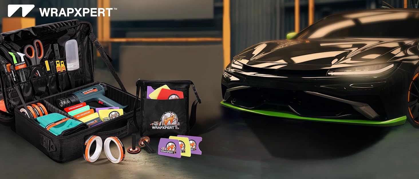 WRAPXPERT Vinyl Wrap Tool Kits 6 Pcs Car Window Tint