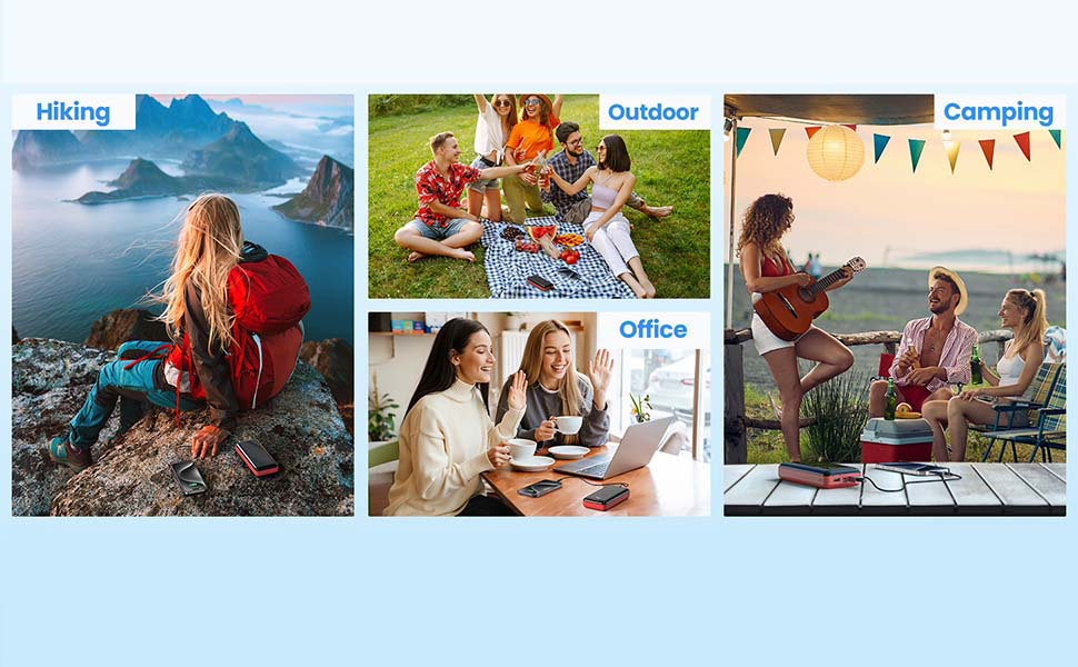 Portable Charger Power Bank 50000mAh, 22.5W Fast Charging