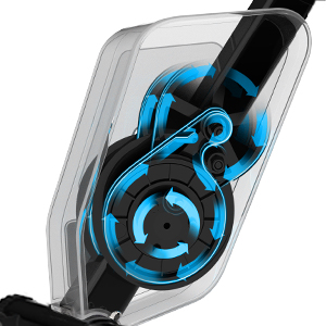 magnetic exercise bike flywheel for quiet cycling