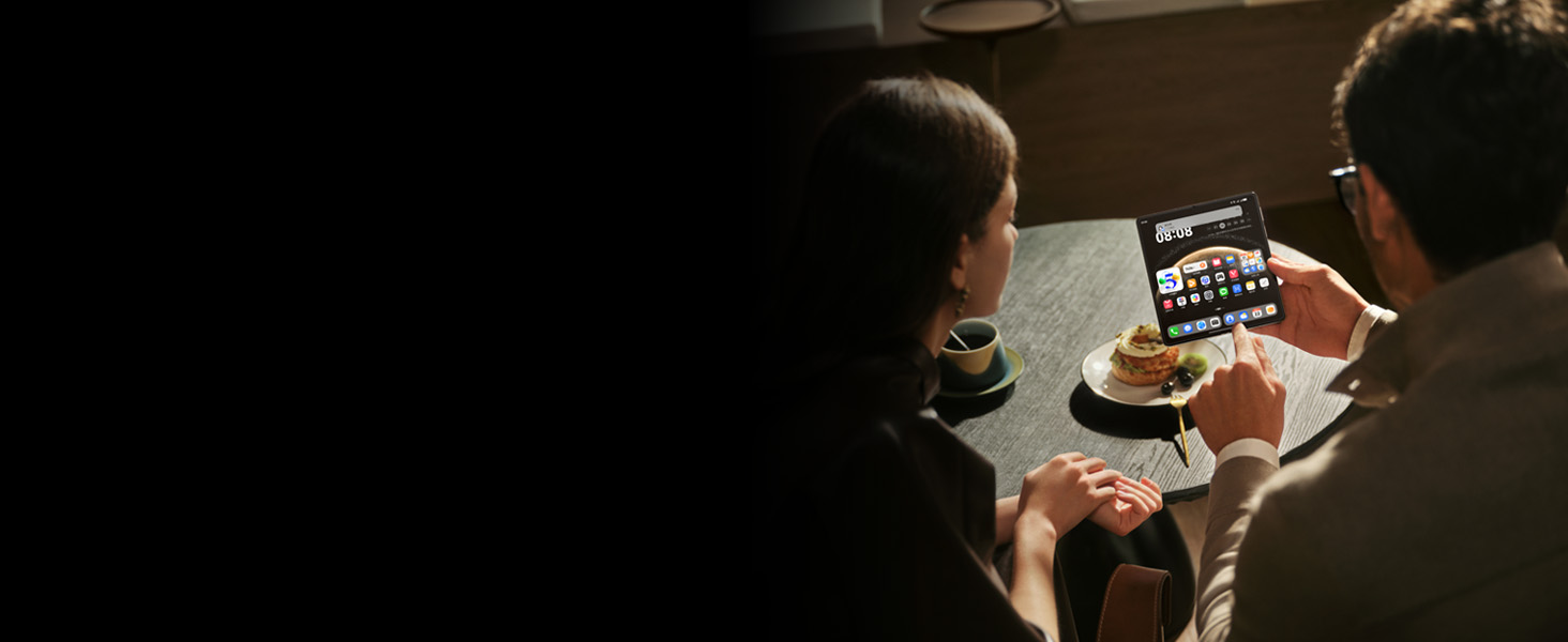 mate x6 live-multitask batería pantalla cámara teléfonos AI Plegable falthandy fold