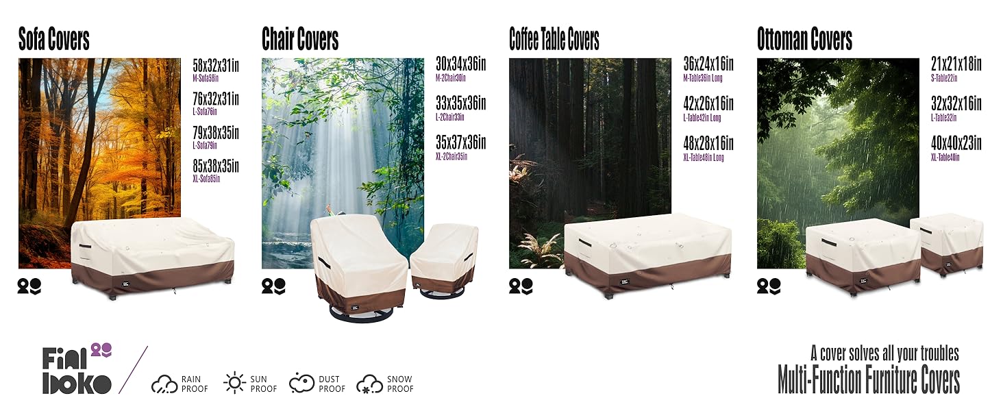 outdoor patio furniture cover