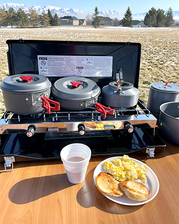 camping propane stove