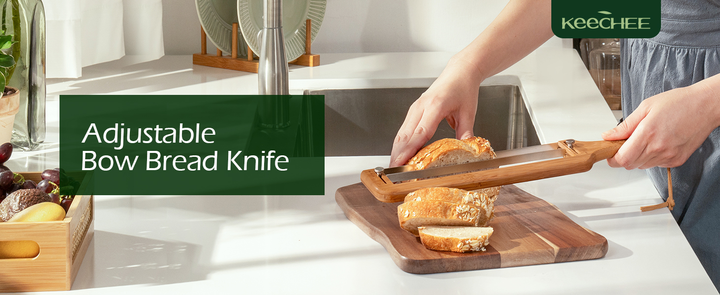 Adjustable bread knife