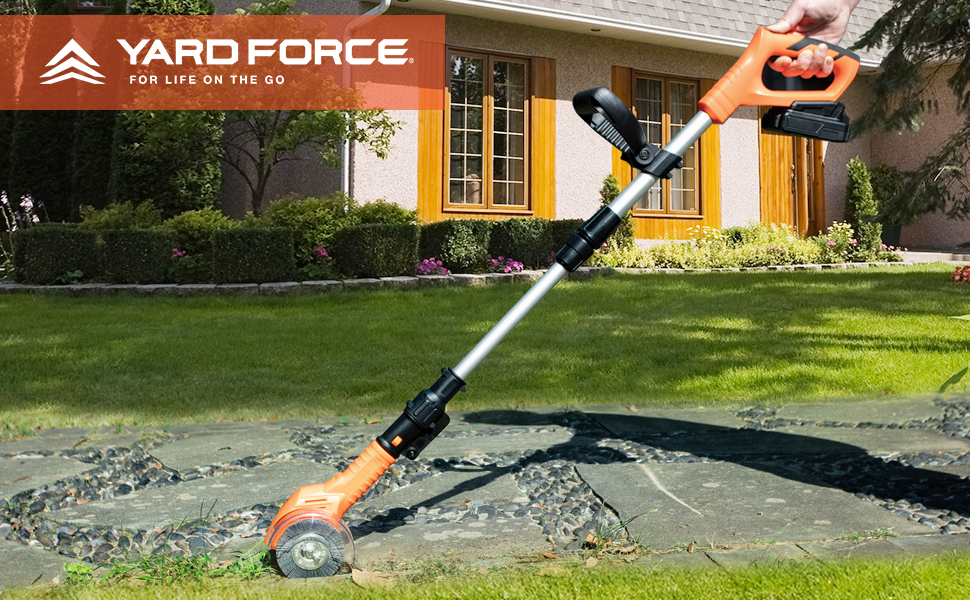 Yard Force Akku Fugenreiniger, Elektrische StahldrahtFugenbürste