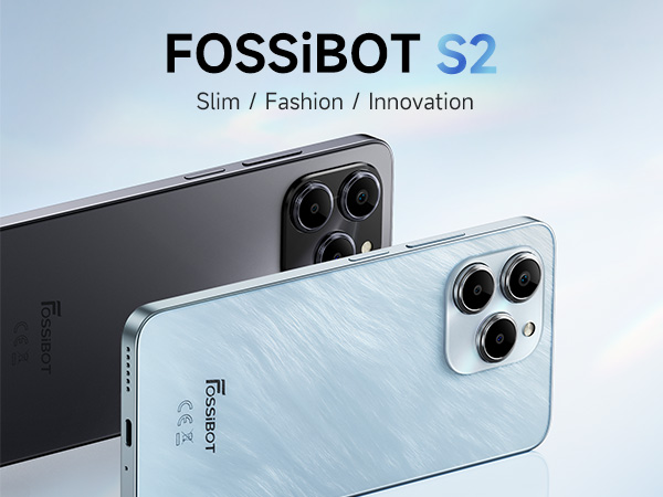 FOSSIBOT S2 20GB/256GB スマートフォン Amazon.com: FOSSIBOT S2 Cell Phone Unlocked, 6.72” FHD+