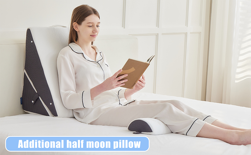 Wedge Pillows Set for Sleeping Bed Wedge Pillow for After