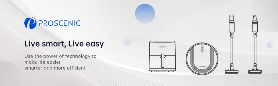 Proscenic I10 Cordless Vacuum Cleaner, VBoost Technology, 4 In 1 Hoover With 350W Motor, 3 Adjustable Modes, LED Touch Display, Removable Battery, 50min Runtime 21 1