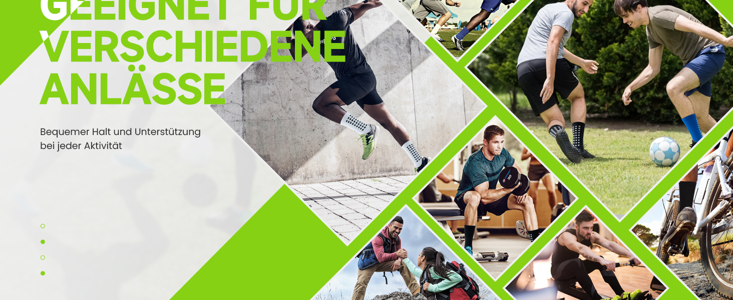 Grip Socken Fussball Herren Damen Atmungsaktiv Rutschfest Football Socks Fußball