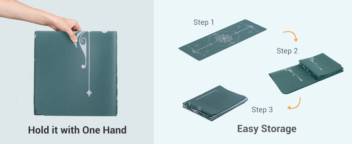 Avoalre Foldable Travel Yoga Mat
