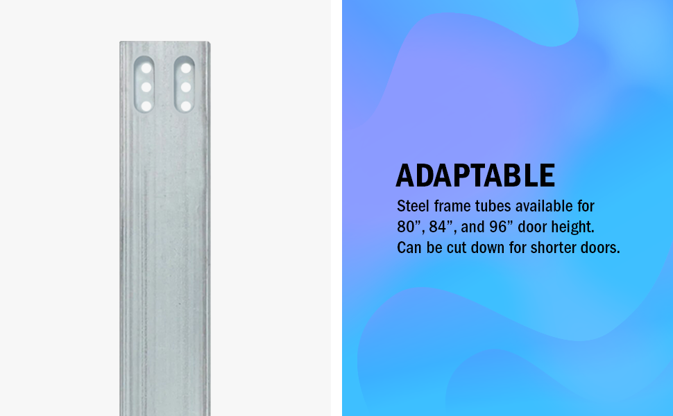 Nuk3y Pocket Door Frame Kit with TwoWay Soft Close for 2x4 Stud Wall