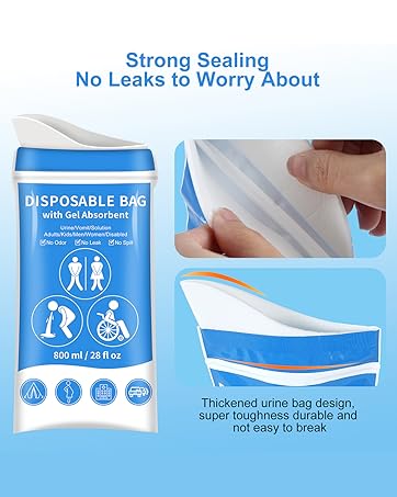 Disposable Bag With Gel  Absorbent