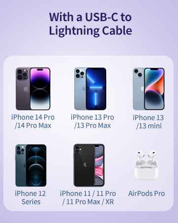 UPEB Small Portable Charger for iPhone