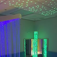 star ceiling for kids' playroom