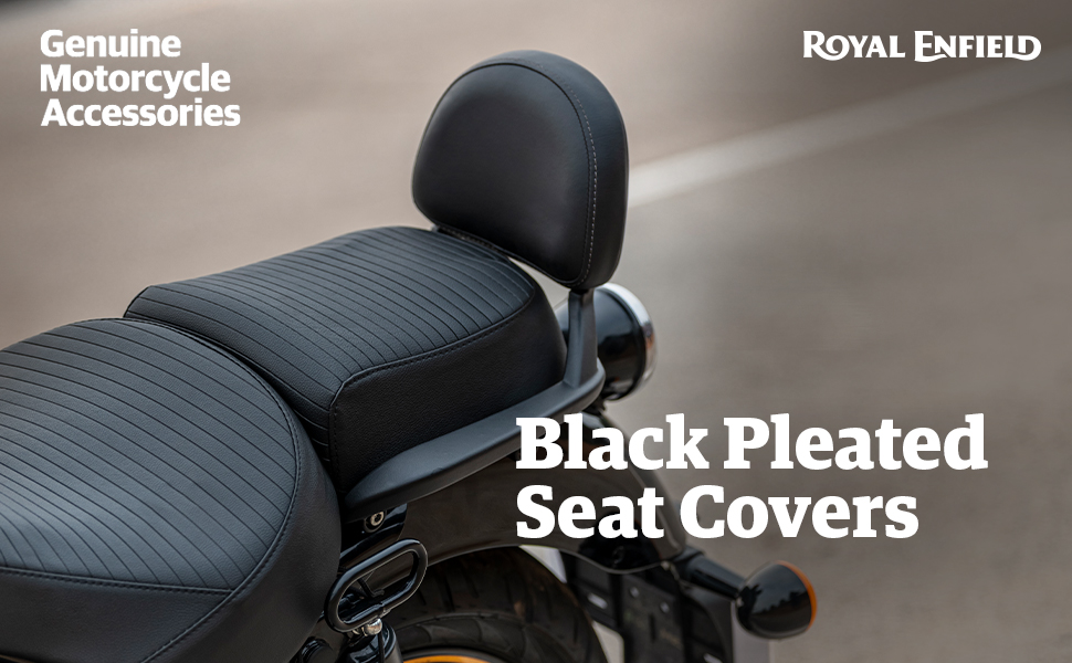  Black Pleated Seat Covers 