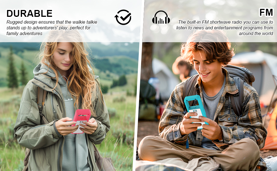 Rechargeable Walkie Talkie