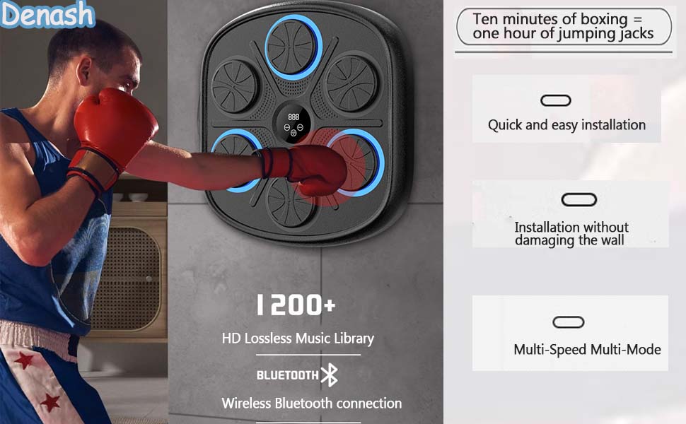 Denash Music Boxing Machine