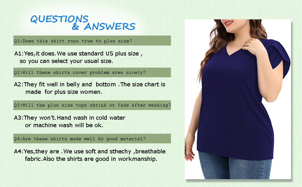 plus size summer tops for women