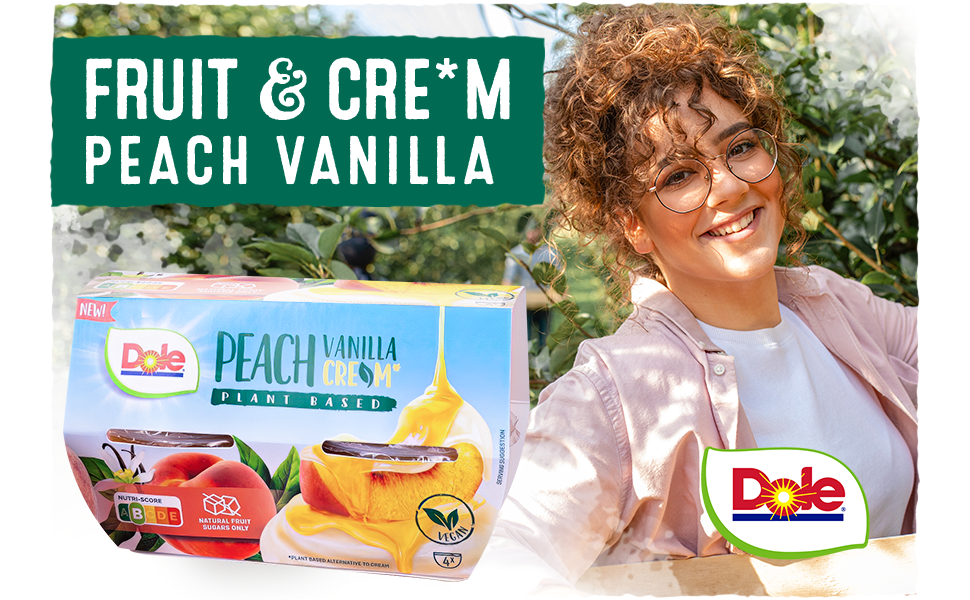 Dole Fruit in Jelly Pots LUNCHBOX SNACKS BULK PACK 100% NATURAL FRUIT 1 OF YOUR 5 A DAY refreshing