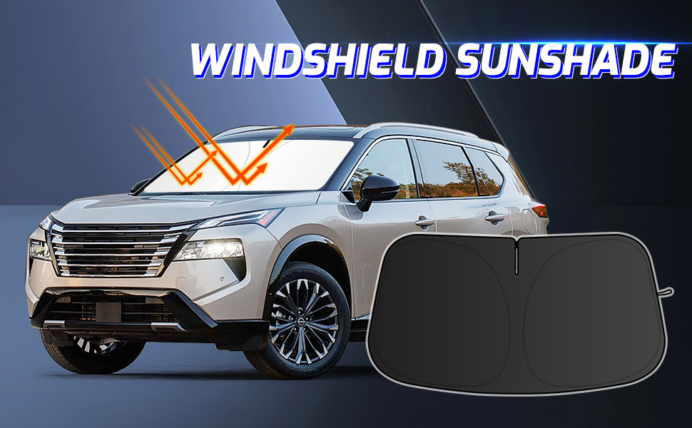 Sunwolves ウィンドブレーカー R+ Amazon.com: Car Windshield Sun Shade Foldable, Wolf Sun