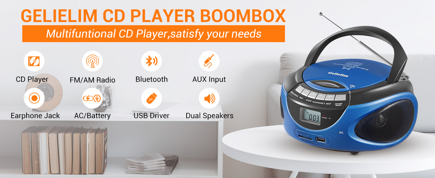 cd player boombox