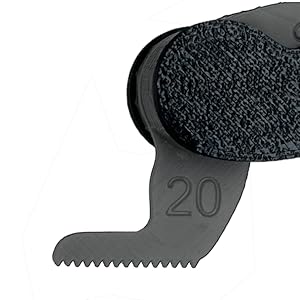 close up of number on thread gauge