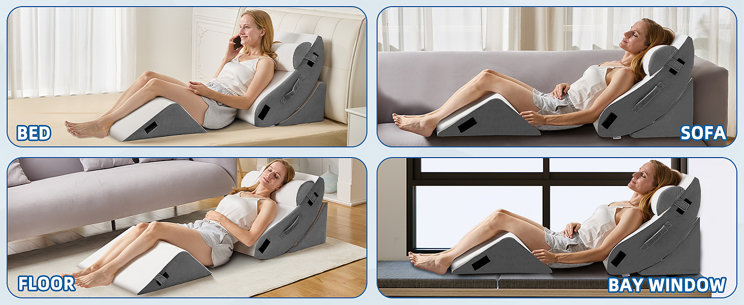 Bed Wedge Pillow