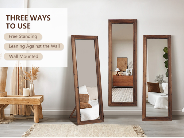 Amazon.com: Farmhouse Standing Mirror Full Length, 64