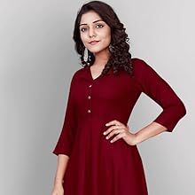 Maroon Dress
