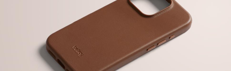 Bellroy Leather Case iPhone16 Pro Maxケース Bellroy Leather Case for iPhone 16 Pro Max - Sienna : Amazon