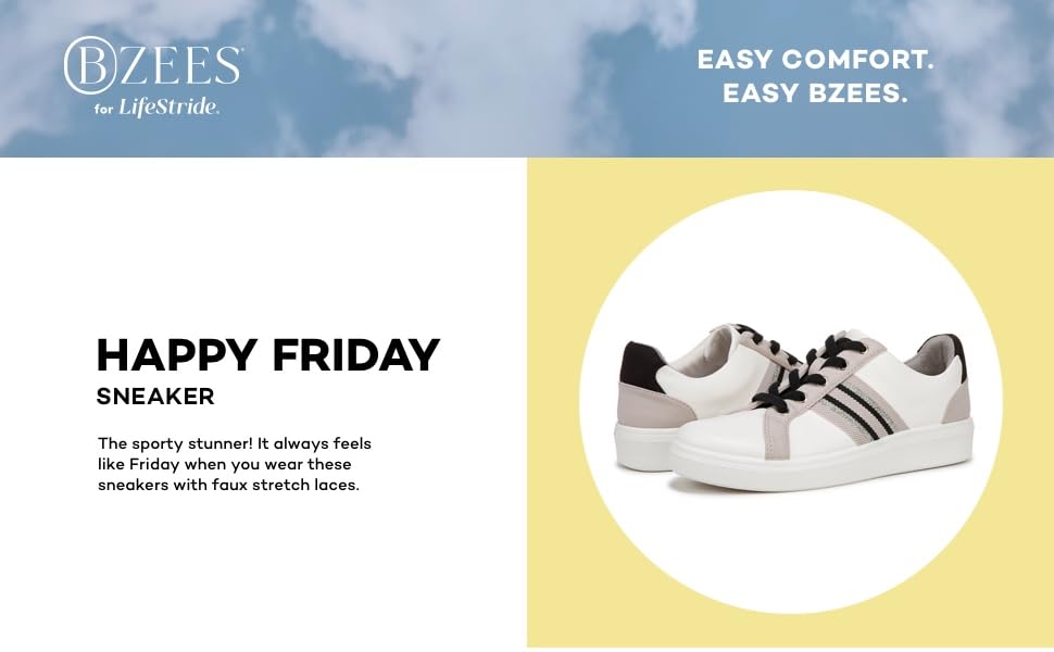 かつページ Amazon.com | BZees Womens Happy Friday Sneaker Beige 5 M