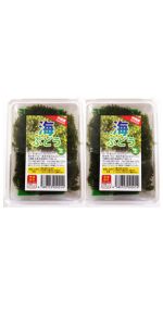 Amazon | うちな～竜宮市場 生海ぶどう 100g×2パック (200g