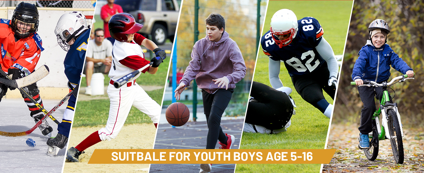 boys thermal compression leggings