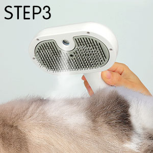 cat steamy brush