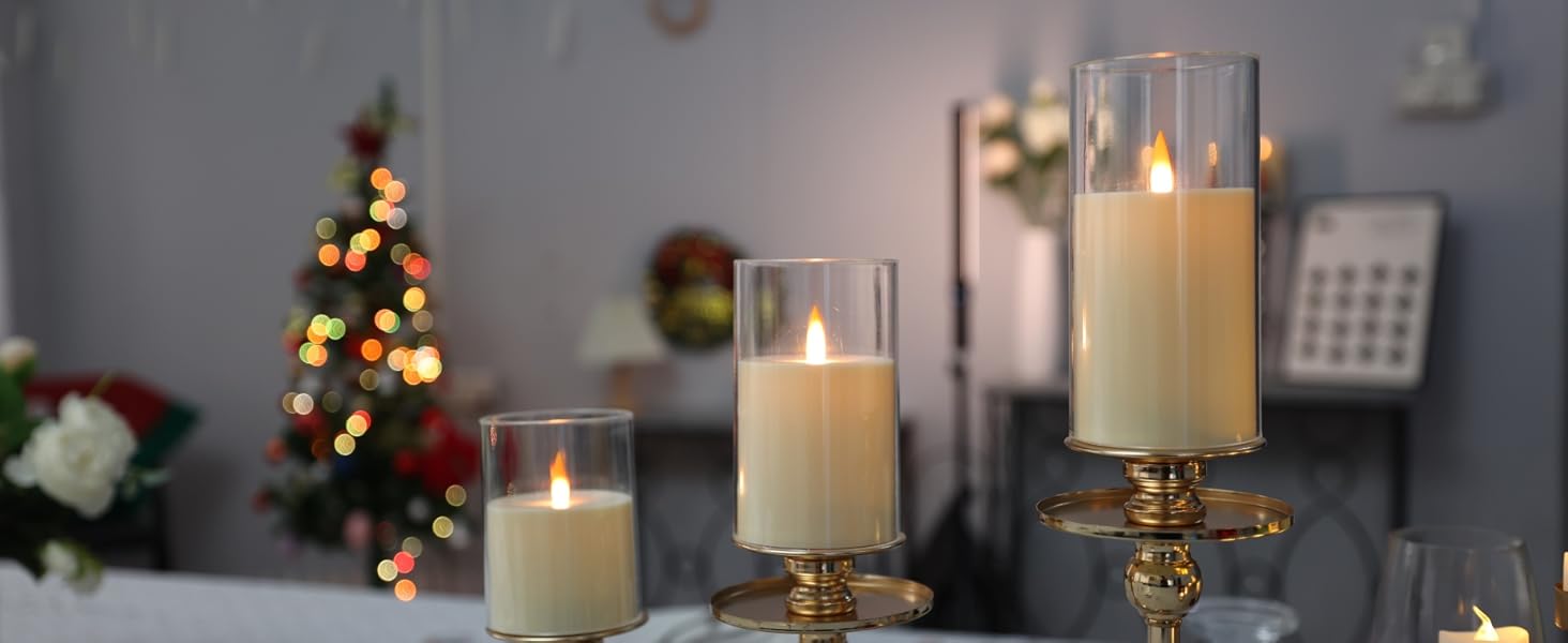 Flickering Flameless Candles
