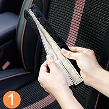 Car seat belt cushion