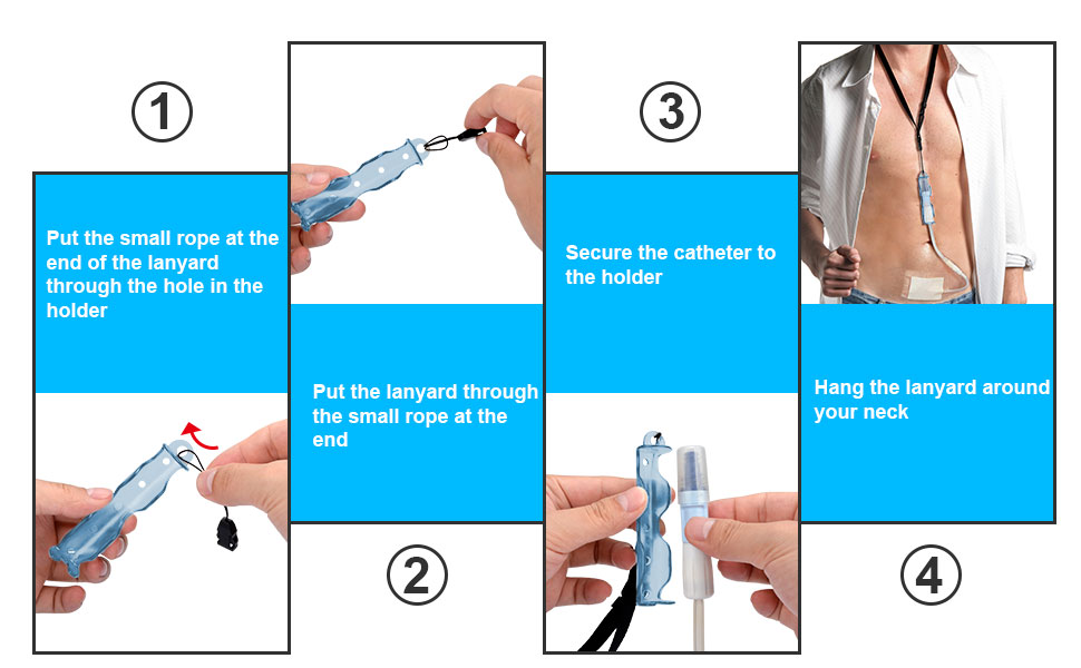 APDTEK Peritoneal Dialysis Transfer Set Catheter Holder