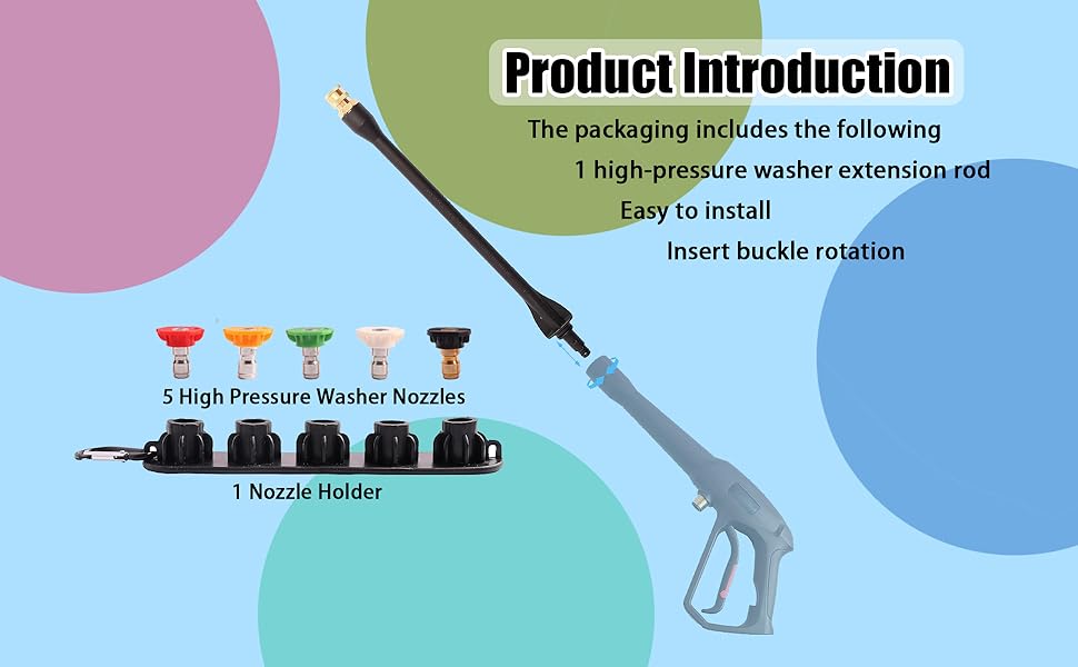 Pressure Washer Extension with Ryobi