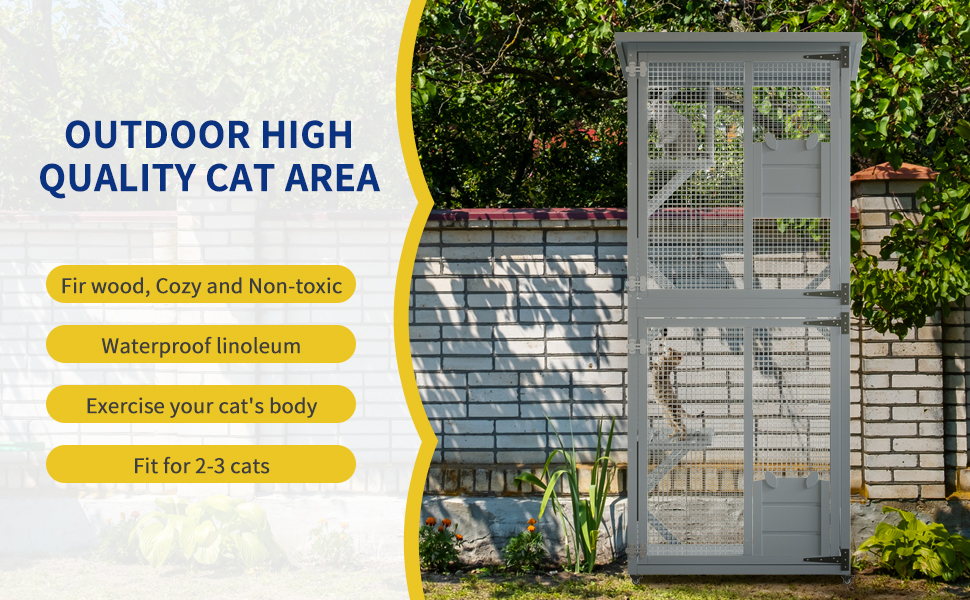 outdoor cat enclosures