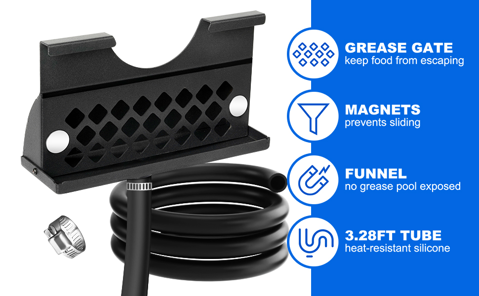 SUPRBIRD Rear Grease Drainage Funnel for Blackstone