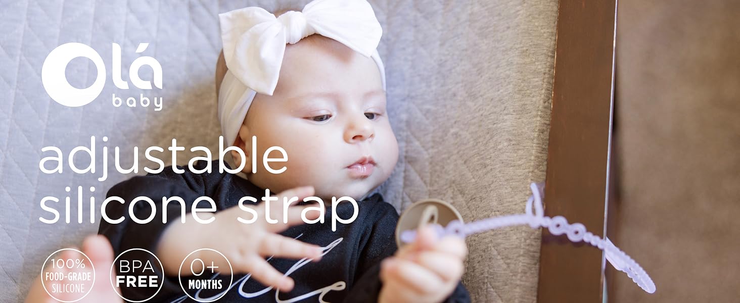 Olababy Adjustable Silicone Strap